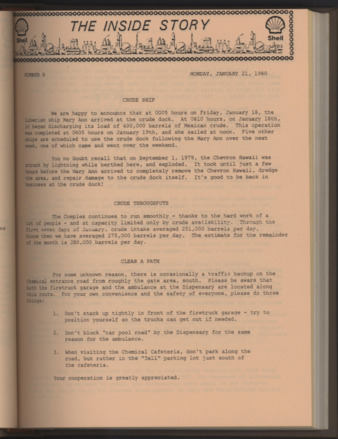 The Inside Story, No. 8, January 21, 1980