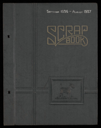 Scrapbook, September 1936-August 1937