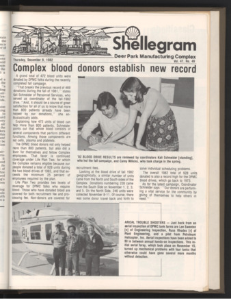 Shellegram, Vol. 47, No. 49, December 9, 1982