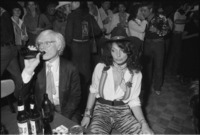 Andy Warhol and Diane von Furstenberg