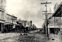 Main Street near corner of Texas Avenue