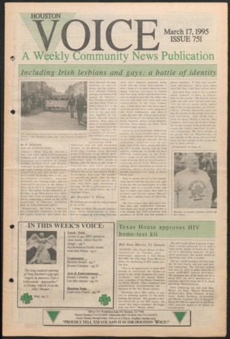 Houston Voice, No. 751, March 17, 1995