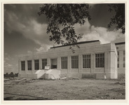 Construction side view of the Ezekiel Cullen Building
