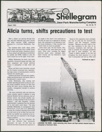 Shellegram, Vol. 48, No. 19, August 1983