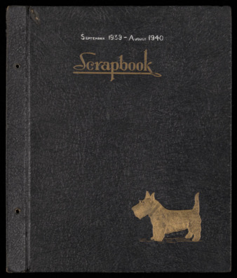 Scrapbook, September 1939-August 1940