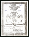 The Dynamic Crew presents Sheer X Ta C flier, with stylized word sketches on the back