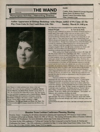 The Wand, Vol. 13, No. 3, March 1996