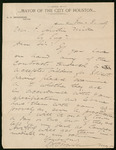 Letter from Samuel H. Brashear to I. Austin Miller, 1899 June 8, regarding street paving bids