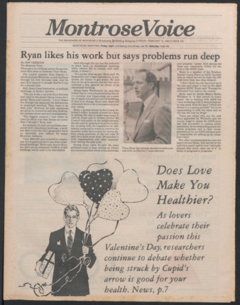 Montrose Voice, No. 433, February 10, 1989
