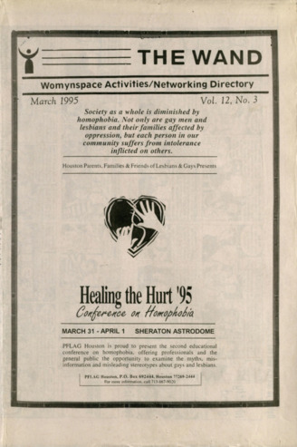 The Wand, Vol. 12, No. 3, March 1995