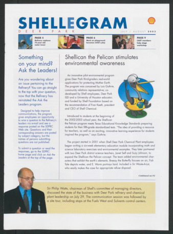 Shellegram, July-August 2003
