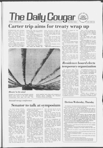 The Daily Cougar. Vol. 45, No. [105], March 6, 1979.