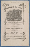 Gibson House, March 11, 1860