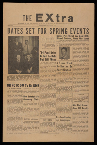 The EXtra, Volume VII, Number 1, January 1955