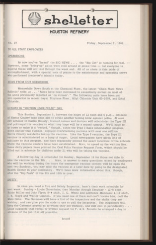 Shelletter, No. 10, September 7, 1962