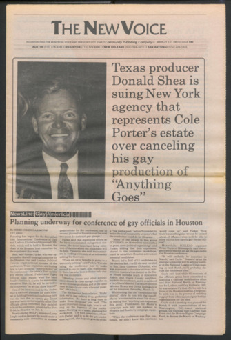 The New Voice, No. 540, March 1-7, 1991