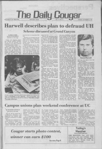 The Daily Cougar. Vol. 46, No. 44, October 26, 1979.