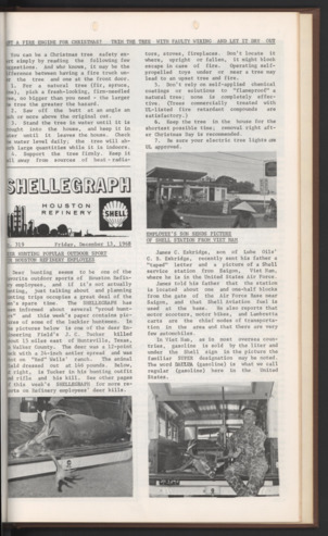 Shellegraph, No. 319, December 13, 1968