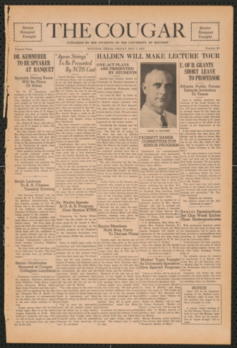 The Cougar, Vol. 3, No. 30, May 7, 1937