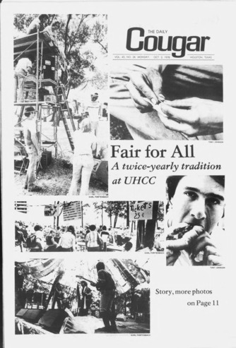 The Daily Cougar. Vol. 45, No. 26, October 2, 1978.