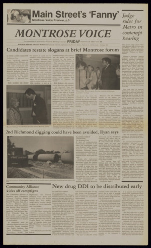 Montrose Voice, No. 466, September 29, 1989