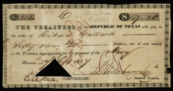 Pay certificate to Richard Callard