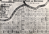 Original Plan of Houston map