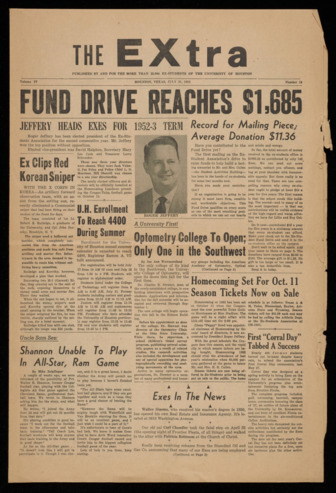 The Extra, Volume 4, Number 10, July 21, 1952