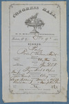 Congress Hall, December 9, 1863