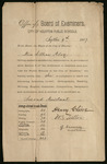 Certificate of Examination, Lillian Adey