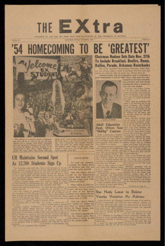 The EXtra, Volume 6, Number 6, October 1954