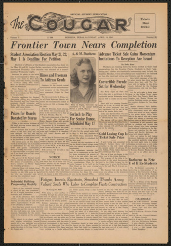 The Cougar, Vol. 7, No. 26, April 19, 1941
