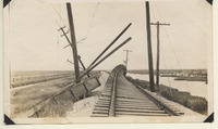 Wreckage of Interurban tracks at Virginia Point