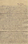 Letter from Mary Jones to Cromwell Anson Jones, 1881 July 7