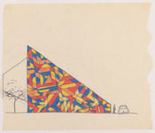 Virginia St. Townhomes, color drawing