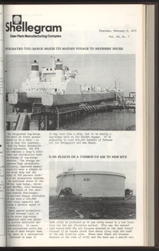 Shellegram, Vol. 40, No. [6], February 6, 1975