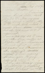 Letter from William Edgerton to Dorothy Edgerton, regarding receiving a box of goods