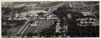 Aerial view of campus (1958)