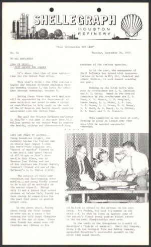Shellegraph, No. 14, September 24, 1963