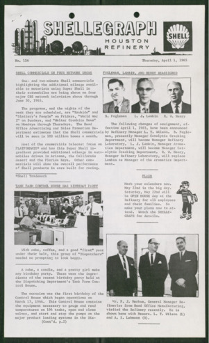 Shellegraph, No. 126, April 1, 1965