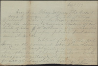 Letter from Mary Jones to Cromwell Anson Jones, 1877 September