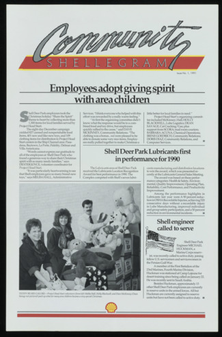 Community Shellegram, No. 1, 1991