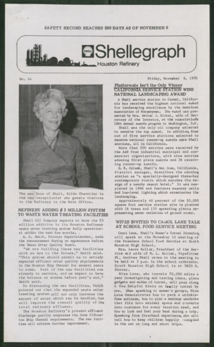 Shellegraph, No. 44, November 6, 1970