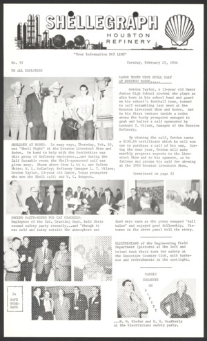 Shellegraph, No. 55, February 25, 1964 