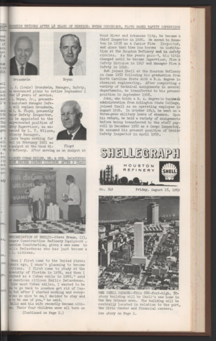 Shellegraph, No. 349, August 15, 1969