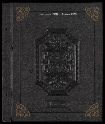 Scrapbook, September 1937-August 1938