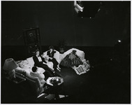 On the set of a talk show