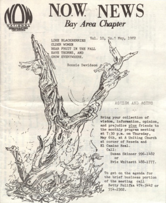 NOW News Bay Area Chapter, Vol. 10, No. 5, May 1982
