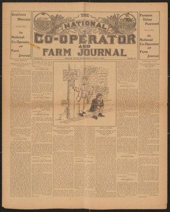 The National Co-Operator and Farm Journal, Vol. 28, No. 26, April 3, 1907