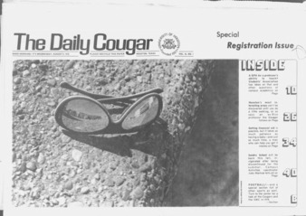 The Daily Cougar. Vol. 45, No. 1, August 9, 1978.